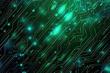 cyber circuit future technology concept background