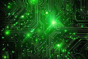 Obraz premium cyber circuit future technology concept background