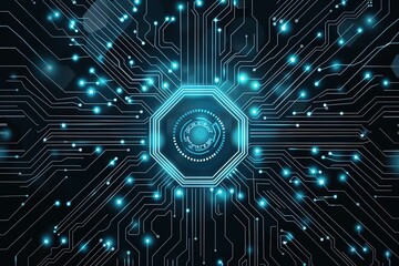 Technology visualization of internet data processing in virtual internet world