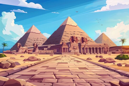 A detailed vector of a historic landmark