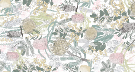 pattern with flowers