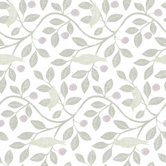 seamless floral pattern with flowers