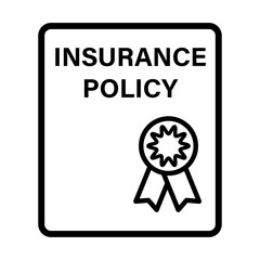 Insurance icon template