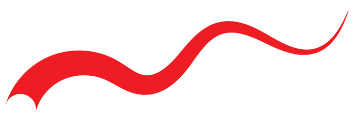 Typographic swash and swooshes tails. Retro swishes and swashes for athletic typography, logos, baseball font
