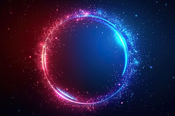 Fototapeta premium beautiful lens flare effect is simple to add on background