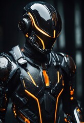 robot cyborg warrior
