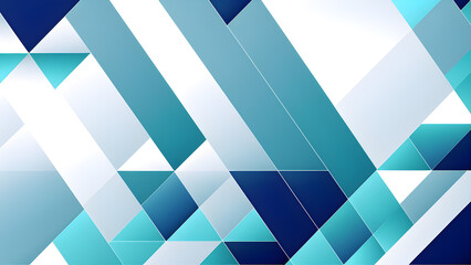 AI generated minimalist background with blue