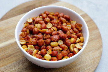 Red skin peanuts roasted salted, peanut snacks