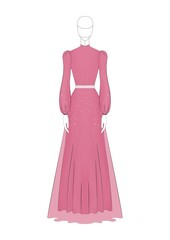 Simple elegant dress for women