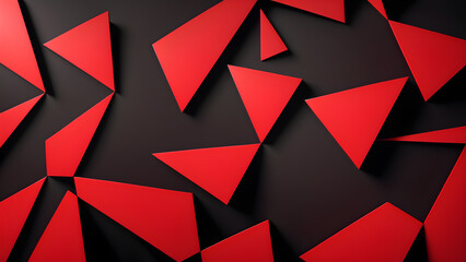 AI generated red and black artistic background