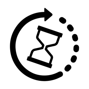 Pending Symbol Icon Vector Illustration