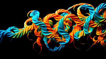 AI generated image of artistic background
