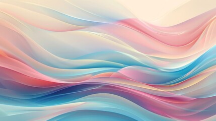 Abstract soft background with a wave. Vector illustration. Clip art.