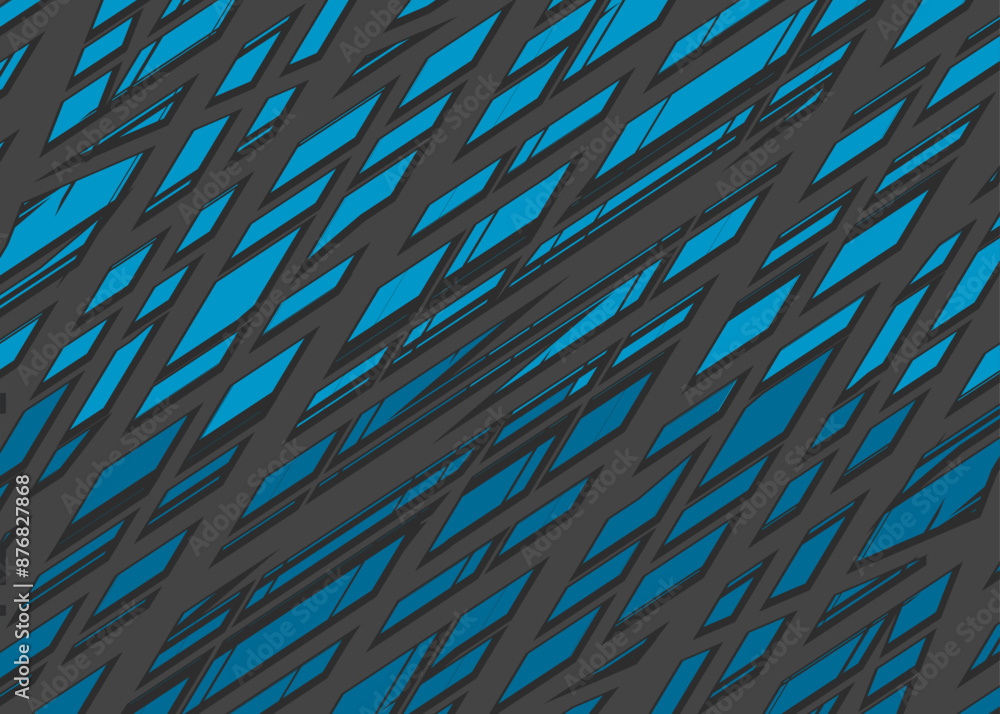 Poster abstract background with seamless rough lines pattern