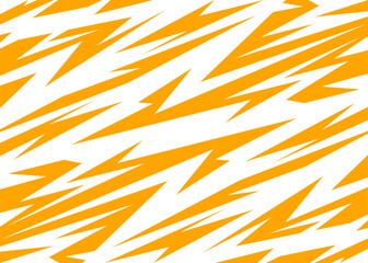 Abstract background with reflective arrow and spike pattern