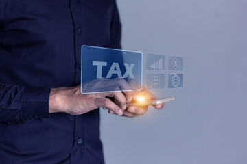Tax online internet network, Tax Time, Offers online tax refund forms for paying taxes, Submitting tax forms online, Signing taxes online, Managing taxes via the internet network