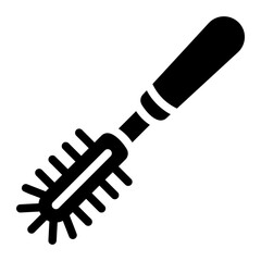 toilet brush Solid icon
