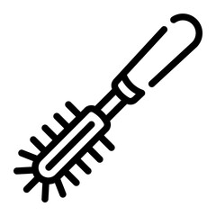 toilet brush Line Icon