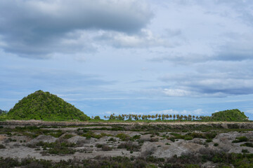 Strange limestone mountain view At Sam Roi Yot National Park Prachuap Khiri Khan Province,...