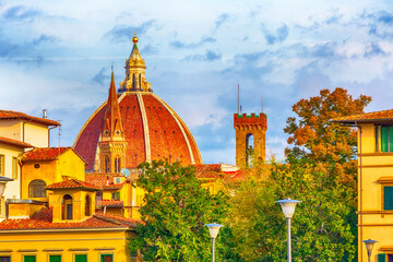 Florence, Italy with Duomo dome