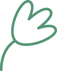 Flower Painting Outline