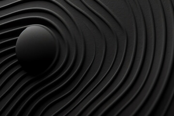 Black , abstract stylish luxury background, matte black 