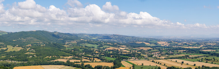 Obraz premium View of countryside near Todi - Umbria - Italy