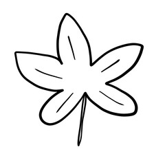 black and white flower