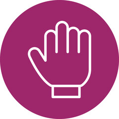 Obraz premium Hand Vector Line White Circles Multicolors