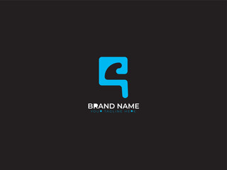 Creative business monogram logo design