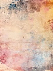 A piece of paper with a painting, simple and artistic