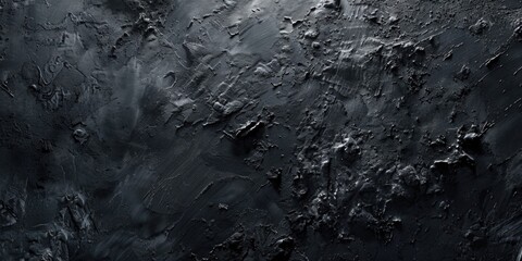 Fototapeta premium A serene black and white image of a snow-covered mountain