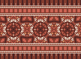 Tribal Vector pattern background, tribal seamless Aztec design, black and white geometric style,  Vector African ethnic tribal clash ornament seamless pattern 