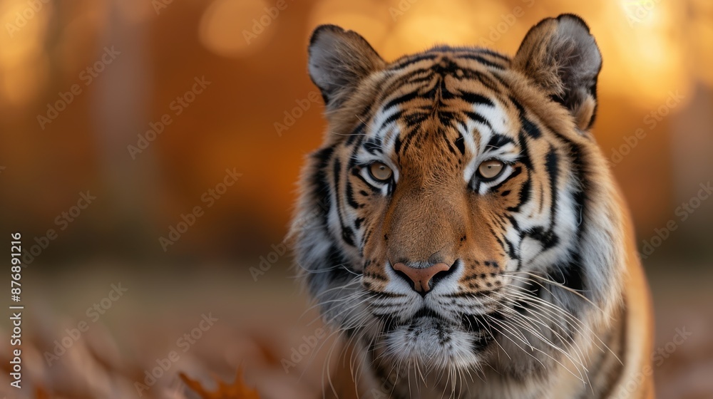 Canvas Prints Majestic tiger in natural habitat