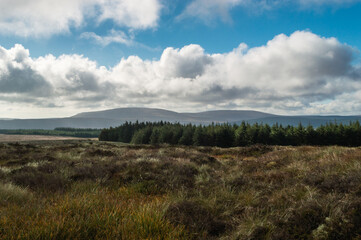 The Antrim Hills in Northern Ireland 