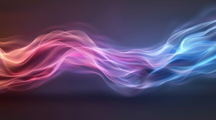 Obraz premium Vibrant abstract wave of colorful energy