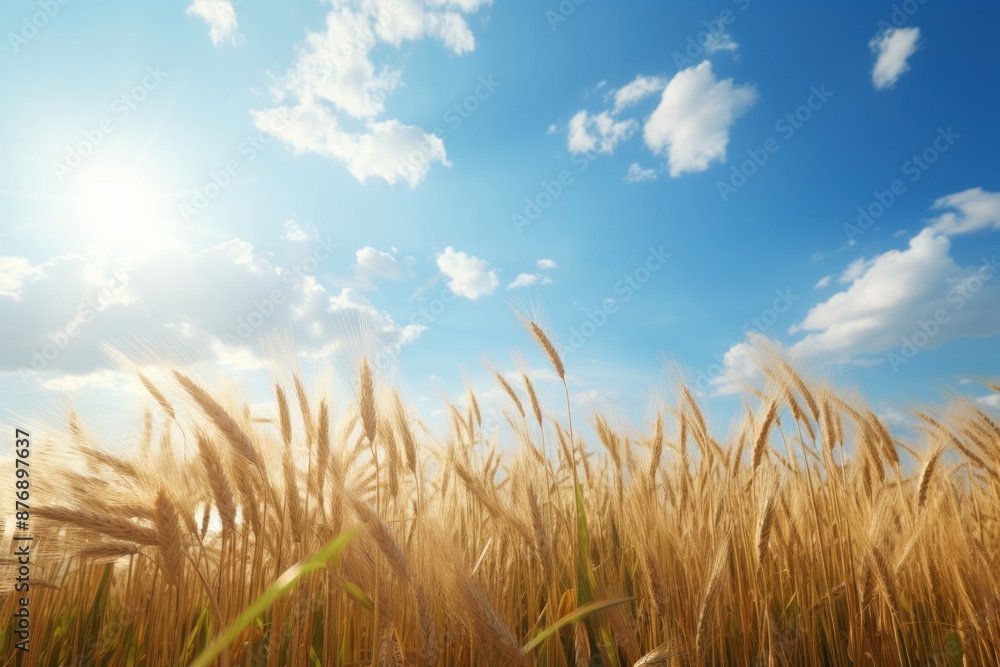 Canvas Prints sky agriculture landscape outdoors.