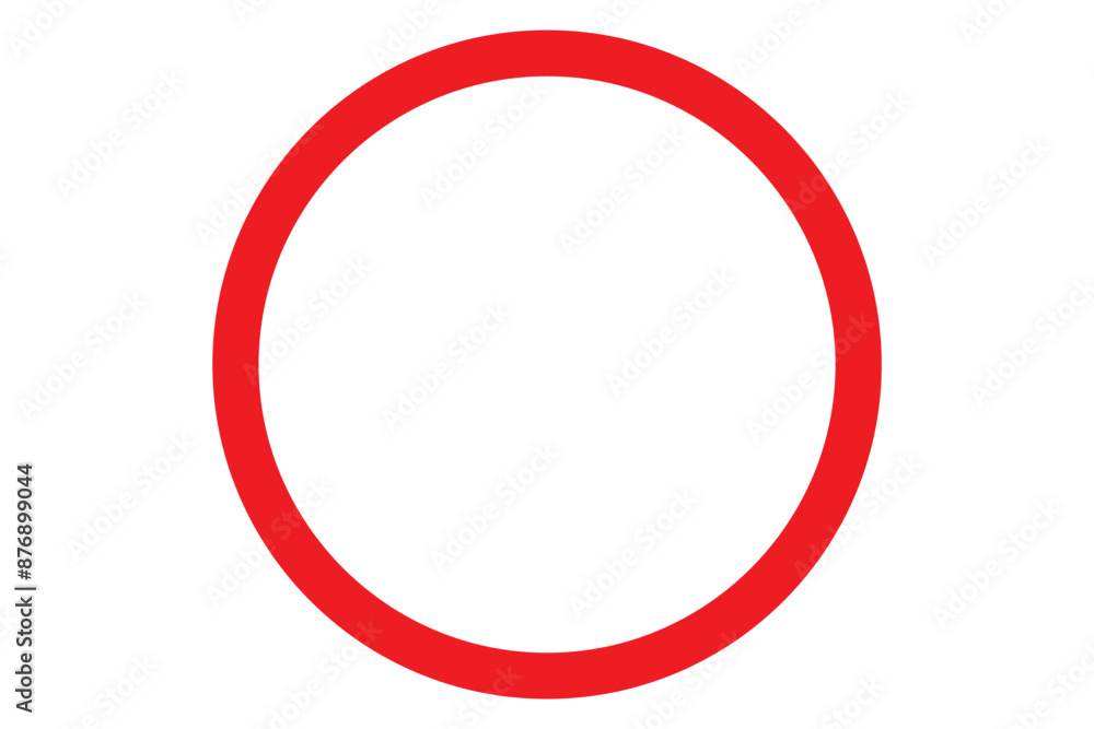 Poster set of bubbles or circle set isolated on a transparent background. set of hand drawn red circles and