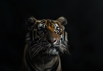 Fototapeta premium portrait of a bengal tiger