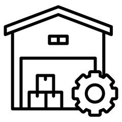 Inventory Management  Icon Element For Design