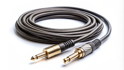 Audio cable with Jack connectors for professional audio equipment