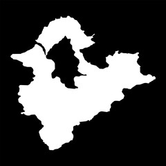 New Taipei City map, special municipality of the Republic of China, Taiwan. Vector illustration.