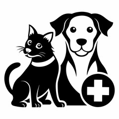 Obraz premium Dog and Cat