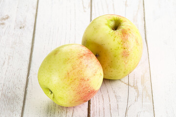 Sweet juicy ripe organic apples