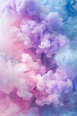 Fototapeta premium Dreamy Candy Floss Background