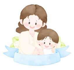 Happy Mother's day watercolor