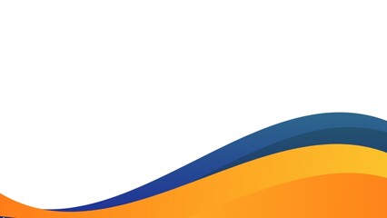 Abstract waves background for business purposes. Template for banner, landing, or brochure 