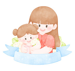 Happy Mother's day cartoon