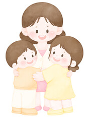 Mother's day and children