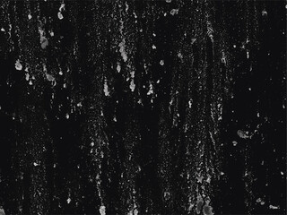 Abstract vintage black and white splated background. Black paint splashes texture design vector illustration.